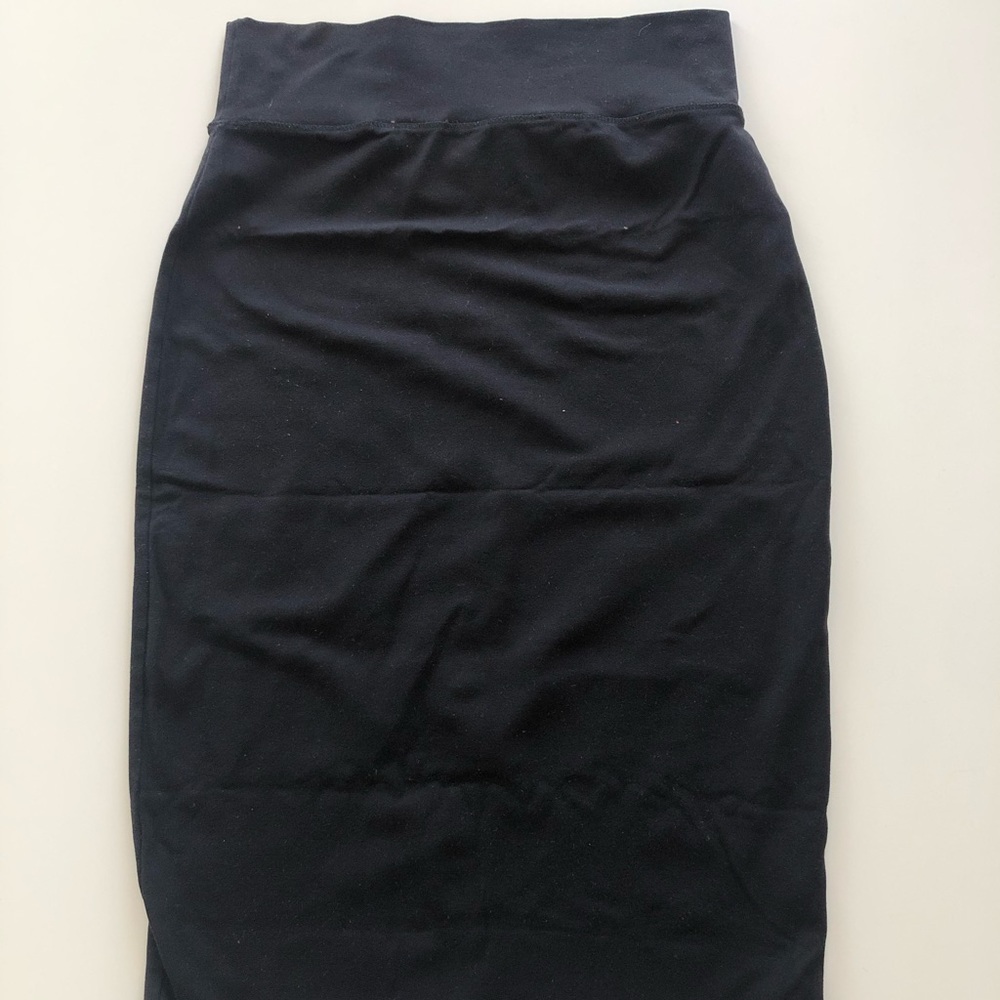 BCBG Generation cotton midi skirt